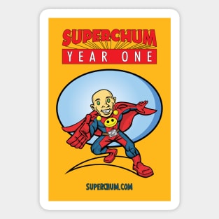 Superchum Year One Magnet